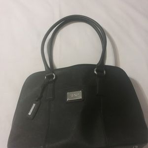 Tignanello Black Leather Purse